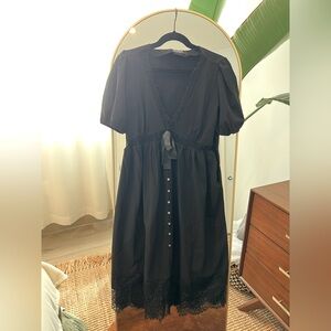 Disturbia Mortuary Midi Dress